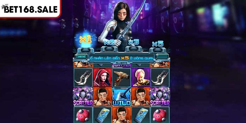 Alita Slot Bet168 - Chinh Phục Game Chiến Binh Tương Lai  3 Bật mí mẹo chơi Alita Slot Bet168 từ cao thủ