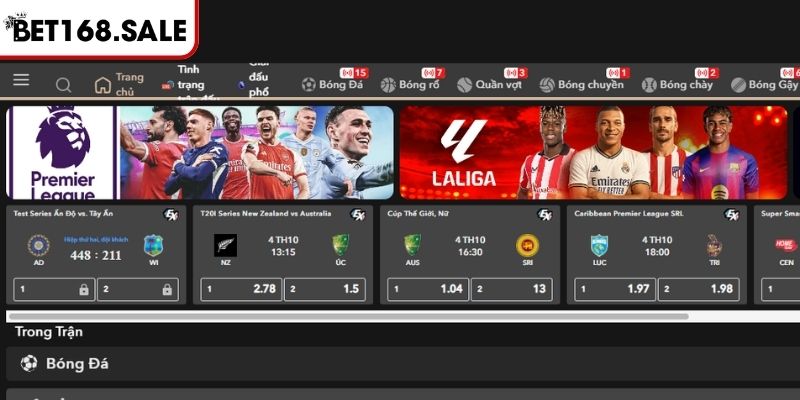 K Sports Bet168 – Cổng Cá Cược Thể Thao Châu Á Đỉnh Cao 1 Giới thiệu cụ thể về sảnh cược K Sports  Bet168