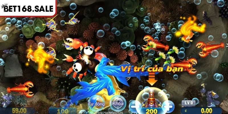 Royal Fishing Bet168 - Tận Hưởng Game Săn Thưởng Hiện Đại  2 Những tính năng đặc biệt trong Royal Fishing Bet168
